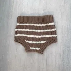 Grown オーガニックニット　ブルマ　6-12m