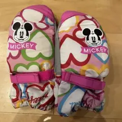 ミッキーマウス 手袋 100-110cm