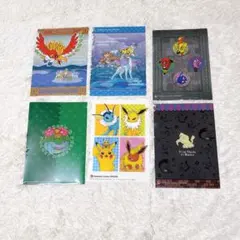 ポケモンセンター　クリアファイル　６枚セット