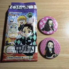 鬼滅の刃 缶バッジセット 禰豆子　原作絵　2点