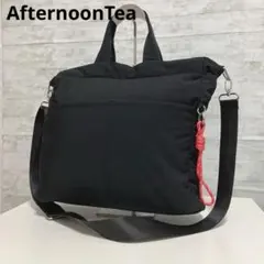 アフタヌーンティー　ジム&レジャートートバッグ　2way ブラック　撥水