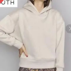 BEAUTY&YOUTHビューティーアンドユース ダンボールプルオーバーパーカー