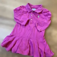 Ralph Lauren ベビー ワンピース 9M 75cm ピンクのサムネイル