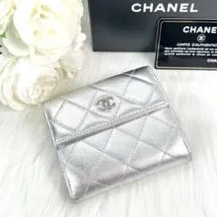 b*♪様 美品✨CHANEL シャネル マトラッセ ココマーク 折り財布 シルバ 楽天市場】【財布】CHANEL シャネル マトラッセ ココマーク 2