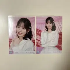 ≠ME きゅんかわ人生　アザーカット　冨田菜々風　チュウ　直筆 冨田菜々風 生写真 きゅんかわ人生 アザーカット コンプ - メルカリ