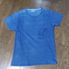 J.s homestead ジャーナルスタンダード　Tシャツ　インディゴ　ポケT