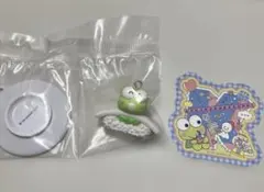けろけろけろっぴ　お寿司キーチェーン&シールセット