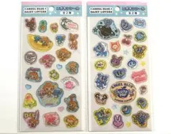 セリア　エンジェルブルー デイジーラヴァーズ エポキシシール 2点セット