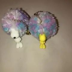 SNOOPYポンポン イヤリング