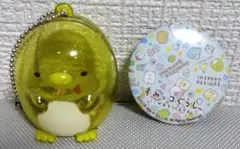 すみっコぐらし ペンギン シャカシャカクリアマスコット＆缶バッジ