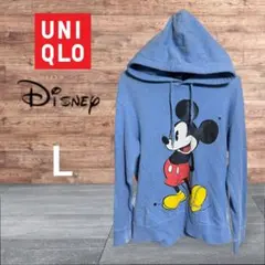 UNIQLO Disney ユニクロ　ディズニー　プルオーバー　パーカー L