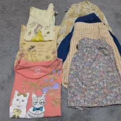 ユニクロ　ディズニープリンセス　Tシャツ　半ズボン　まとめ売り