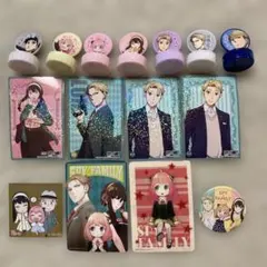 SPY×FAMILY まとめ売り　シール　ステッカー　スタンプ　ハンコ　缶バッジ
