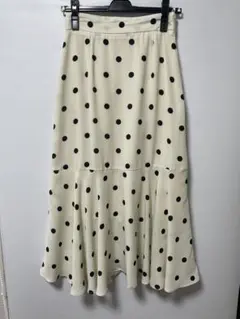 ROPÉ PICNIC ドットマーメイドスカート36