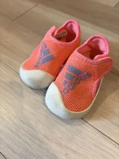 12cm adidas サンダル　ピンク　水陸両用　アディダス