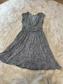 エジェリ（EGERIE）幾何学メッシュプリント ワンピース