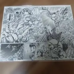 激レア 北斗の拳 等身大パネル ケンシロウ ラオウ トキ 両面絵柄 店舗