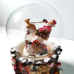 スノードーム オルゴール クリスマスソング クリスマス飾り サンタクロース
