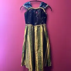 キッズドレス　ハロウィン　140cm グリーン系