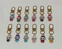 ラブブ　カラフルキャラクターアクリルストラップ　12種類