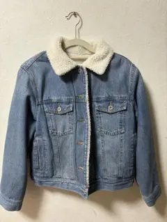 GU ボアデニムジャケット Gジャン 裏起毛 レディース