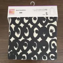 【新品】ユニクロ ヒートテック タートルネックT マリメッコ S モリフクロウ