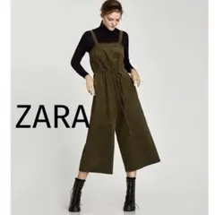 ZARA オーバーサイズコーディロイジャンプスーツ サロペット