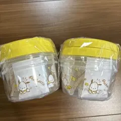 ポチャッコ 保存容器 2個セットx2 非売品