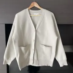 GLOBAL WORKリッチライトニット カーディガン