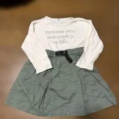 breeze 長袖ワンピース　100