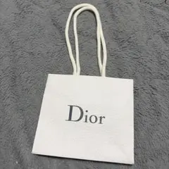 Dior ホワイト ショッパー