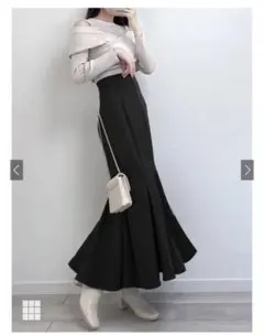 GRL マーメイドフレアスカート dk1092