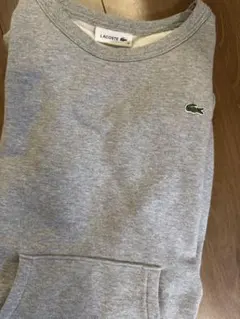 LACOSTE グレー スウェットワンピース