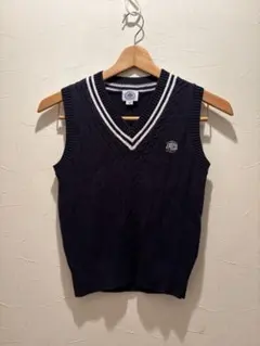 J.PRESS ネイビー Vネックベスト 130