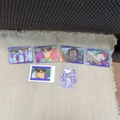 ハイキュー!! 白鳥沢セット 牛島若利 天童覚 クリアカード ステッカー