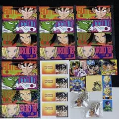 最強ジャンプ　ドラゴンボールSD ホロステッカー　名刺カード　ステッカー