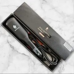 MicroPure ブラック ブラシヘアアイロン