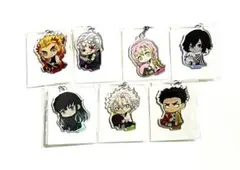 鬼滅の刃 ぎゅぎゅっと アクリルキーホルダー 柱 7個セット