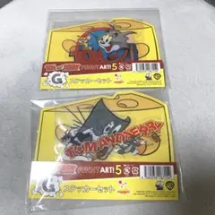 トムとジェリー ハッピーくじ G賞 ステッカーセット 2点