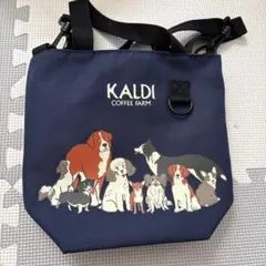 【美品】カルディ いぬの日おさんぽバッグ 2025 マナーポーチ・ショルダー付のサムネイル