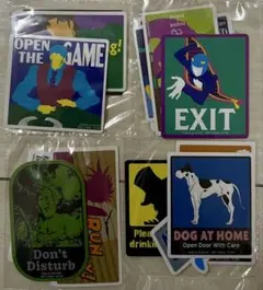 一番くじ ジョジョの奇妙な冒険 -THE★JOJO WORLD-L賞 4種