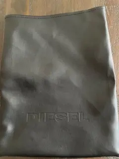 DIESEL ブラッククラッチバッグ