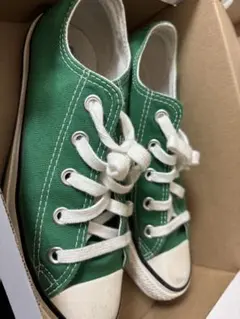 CONVERSE ALL STAR グリーンスニーカー