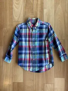 RALPH LAUREN チェックシャツ　110 4T