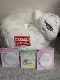 一番くじ 夏目友人帳 ぬいぐるみ ラストワン賞 缶バッジ ミラー