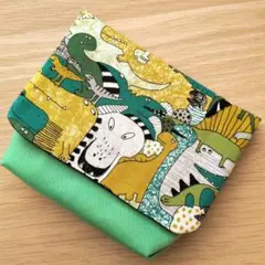 マチ付き移動ポケット　男の子　恐竜④