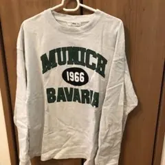 WEGO M グレー ロングスリーブTシャツ