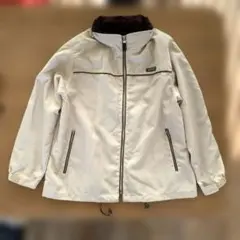 クリーム色 ジャンパー　サイズM￼レディース