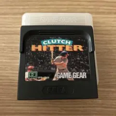 GAME GEAR ソフト　CLUTCH HITTER 日本未発売品