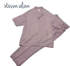 steven alan パープル セットアップ